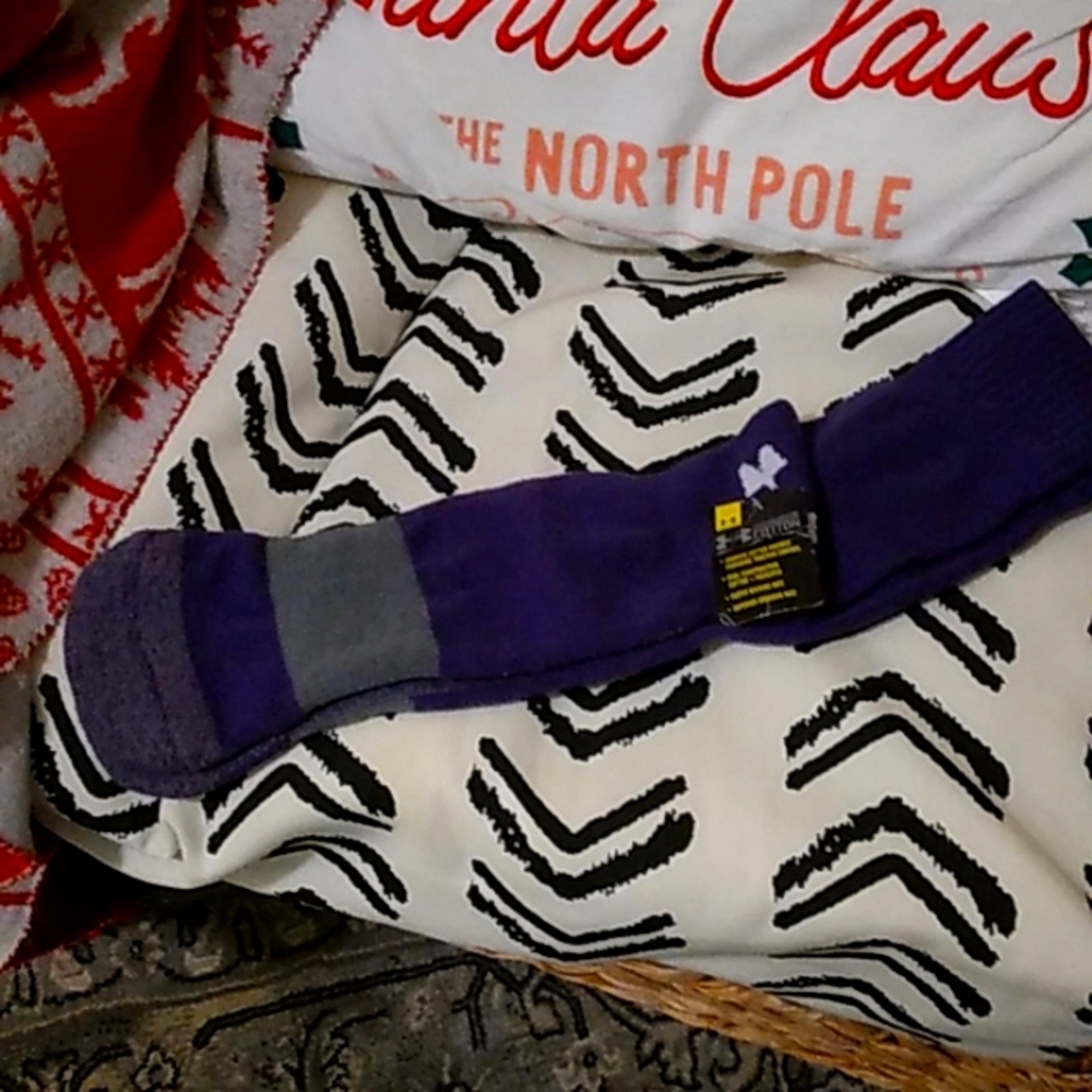 Under Armour Purple Socks